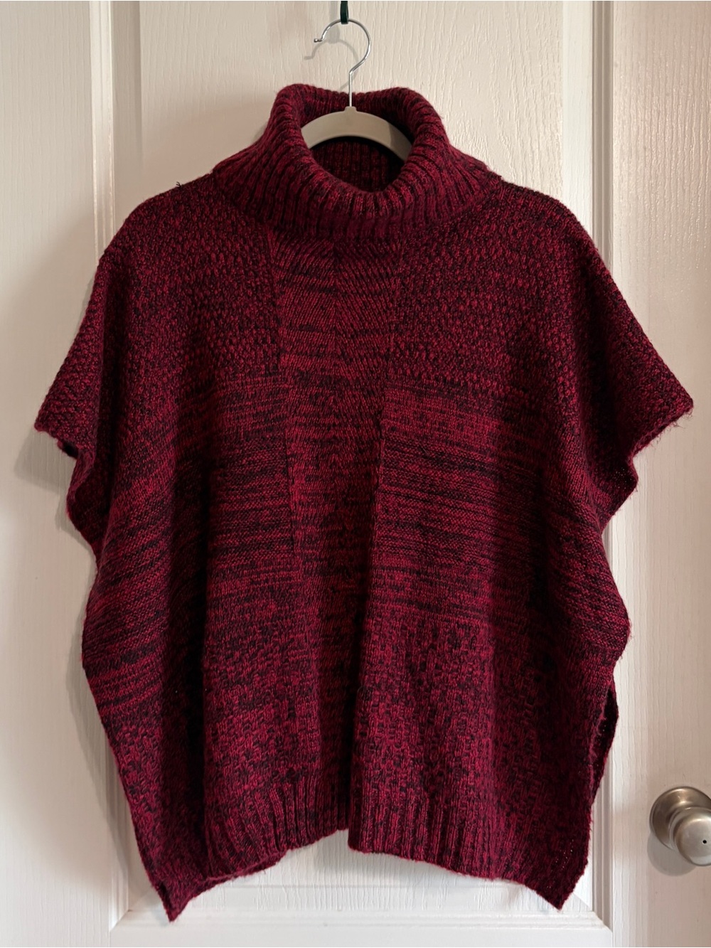 Steve Madden Knit Poncho Sweater